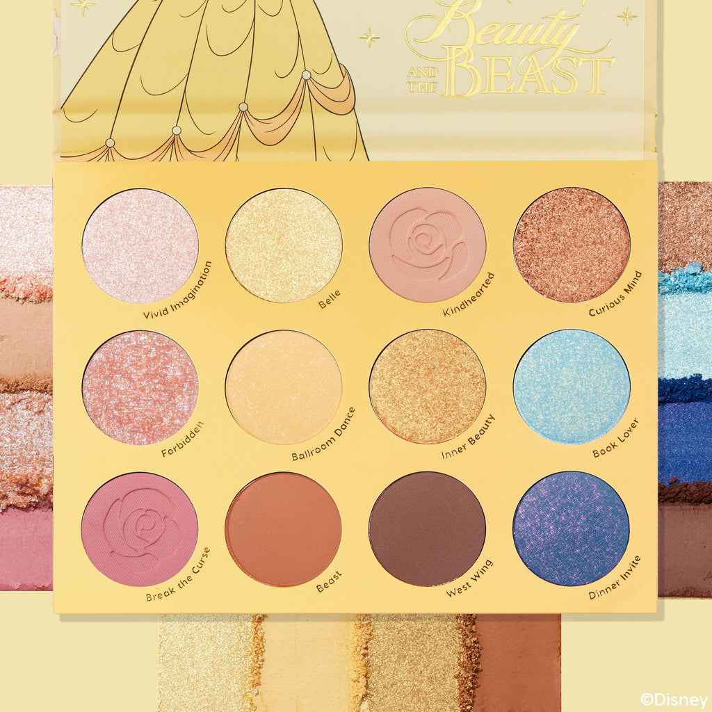 ColourPop x Beauty and the Beast Eyeshadow Palette – Neutral, High-Pigment Finishes
