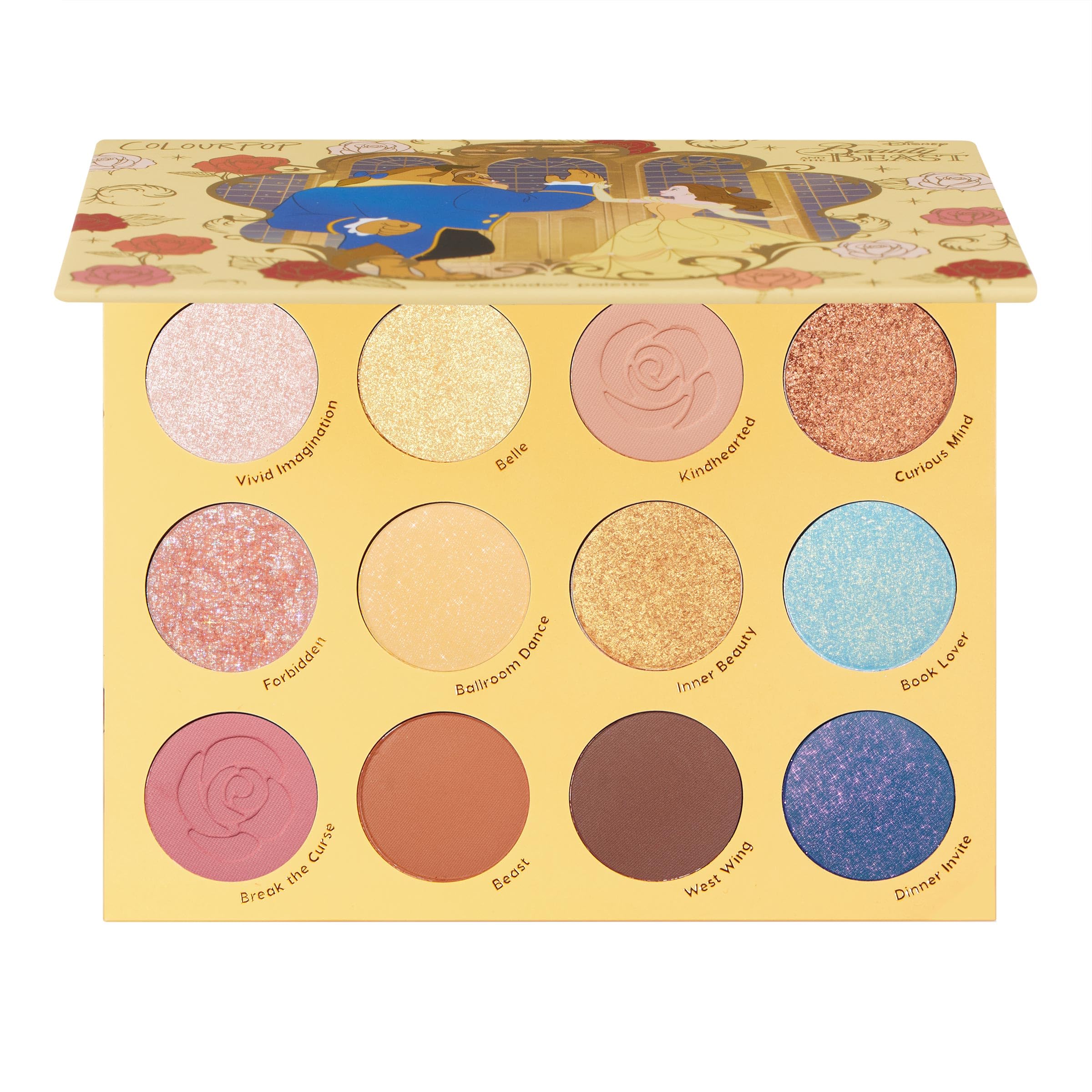 ColourPop x Beauty and the Beast Eyeshadow Palette – Neutral, High-Pigment Finishes