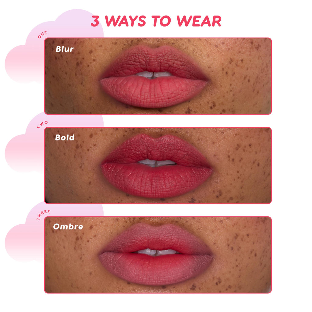ColourPop Cloud Whip Blurring Lipstick – Marshmallow, Cloudberry & Hyaluronic Acid | Candy Floss