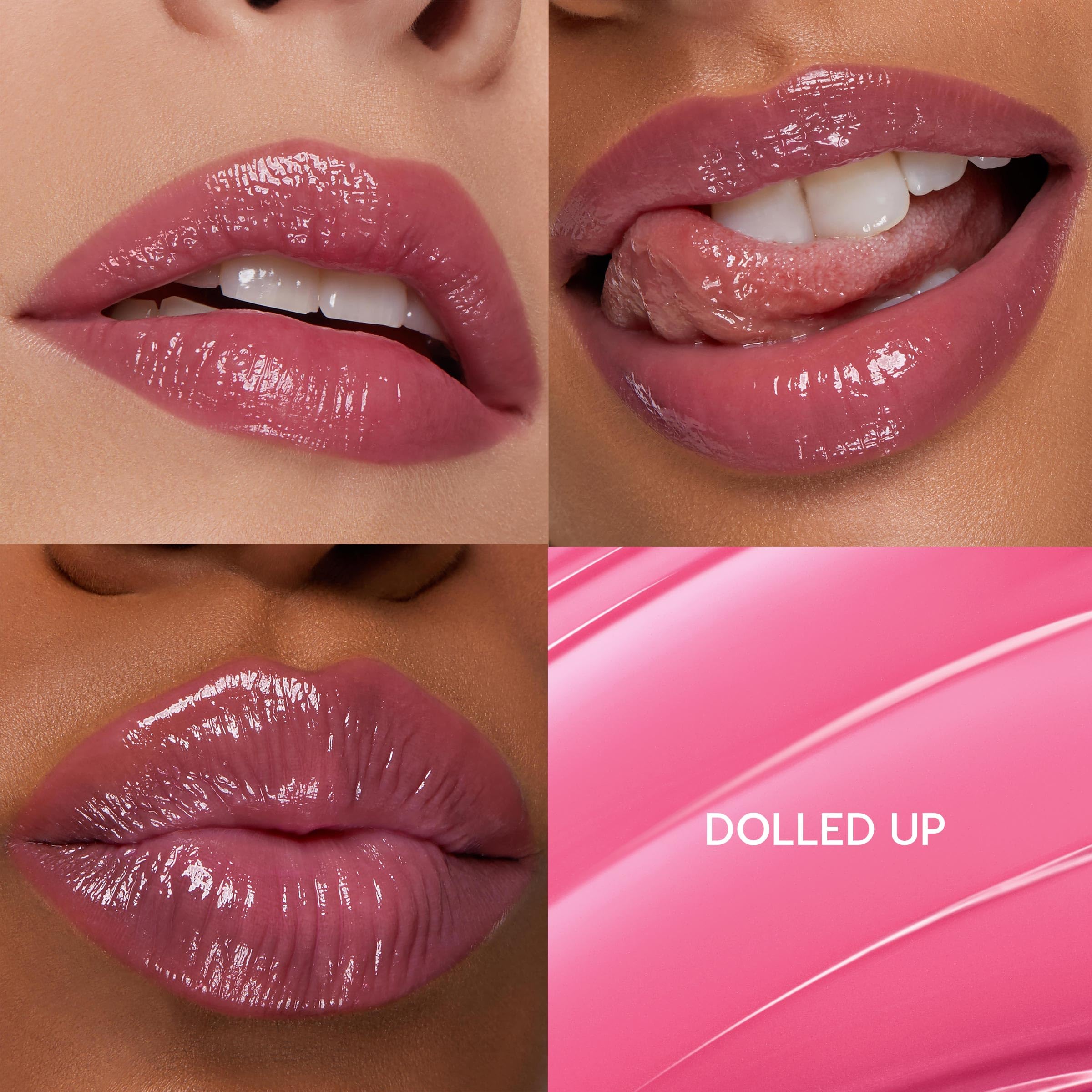 ColourPop So Juicy Plumping Lip Gloss Balm – Hydrating, Buildable Color (Dolled Up, 0.07 oz)