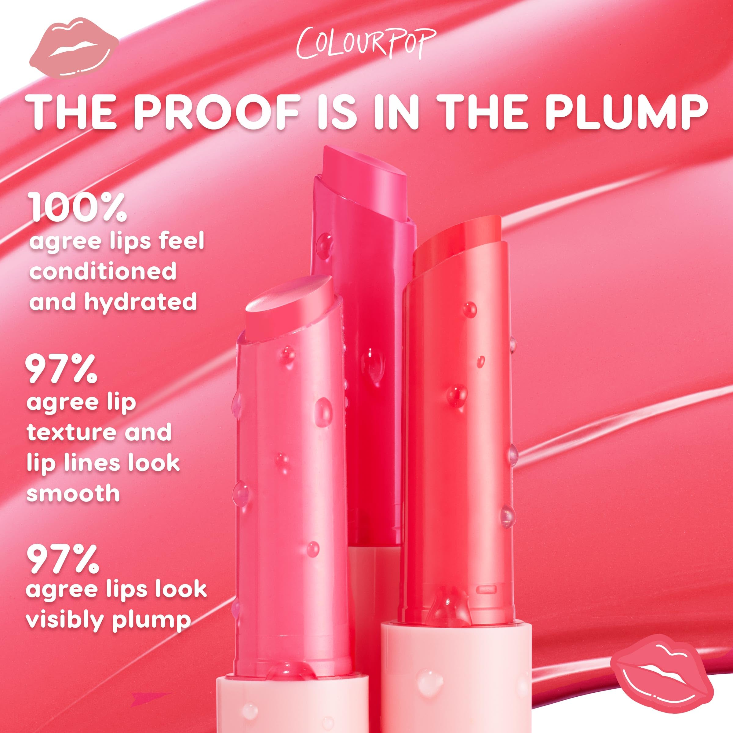 ColourPop So Juicy Plumping Lip Gloss Balm – Hydrating, Buildable Color (Dolled Up, 0.07 oz)