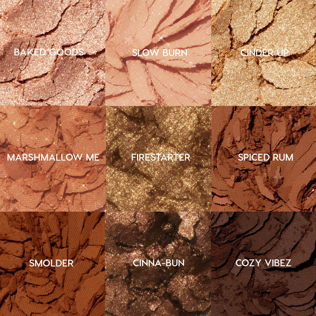 ColourPop Feelin' Toasty Eyeshadow Palette – Multi-Finish, Long-Wearing Eye Makeup