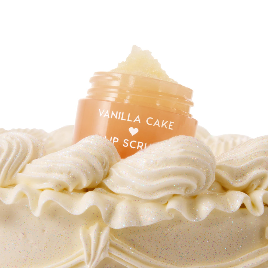 ColourPop Fresh Kiss Exfoliating Lip Scrub – Vanilla Cake, Nourishing Lip Buff (0.37 oz)