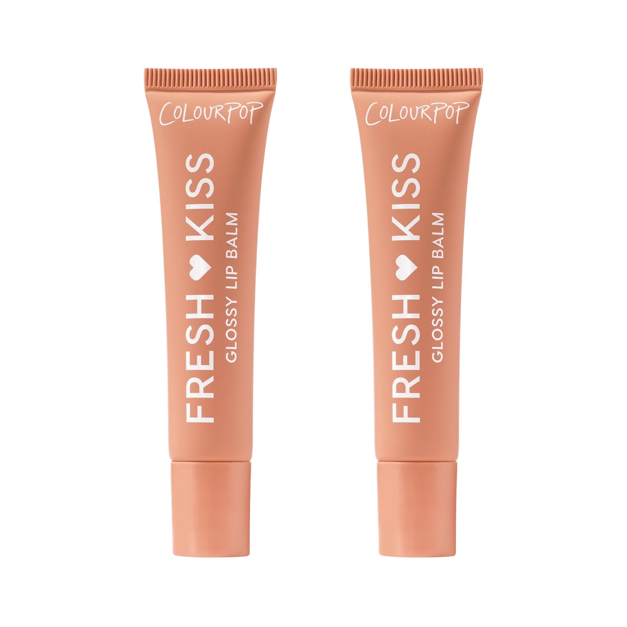 ColourPop Fresh Kiss Glossy Lip Balm Caramel Latte 2-Pack - Hydrating Lip Care