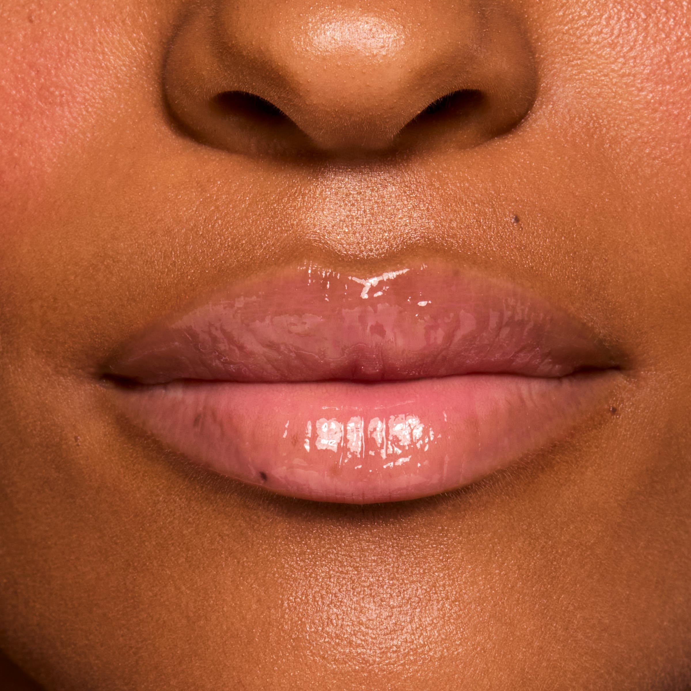 ColourPop Fresh Kiss Glossy Lip Balm — Hydrating Lip Care with Peptides & Hyaluronic Acid (Strawberry Milk, 2 Count)