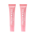 ColourPop Fresh Kiss Glossy Lip Balm — Hydrating Lip Care with Peptides & Hyaluronic Acid (Strawberry Milk, 2 Count)