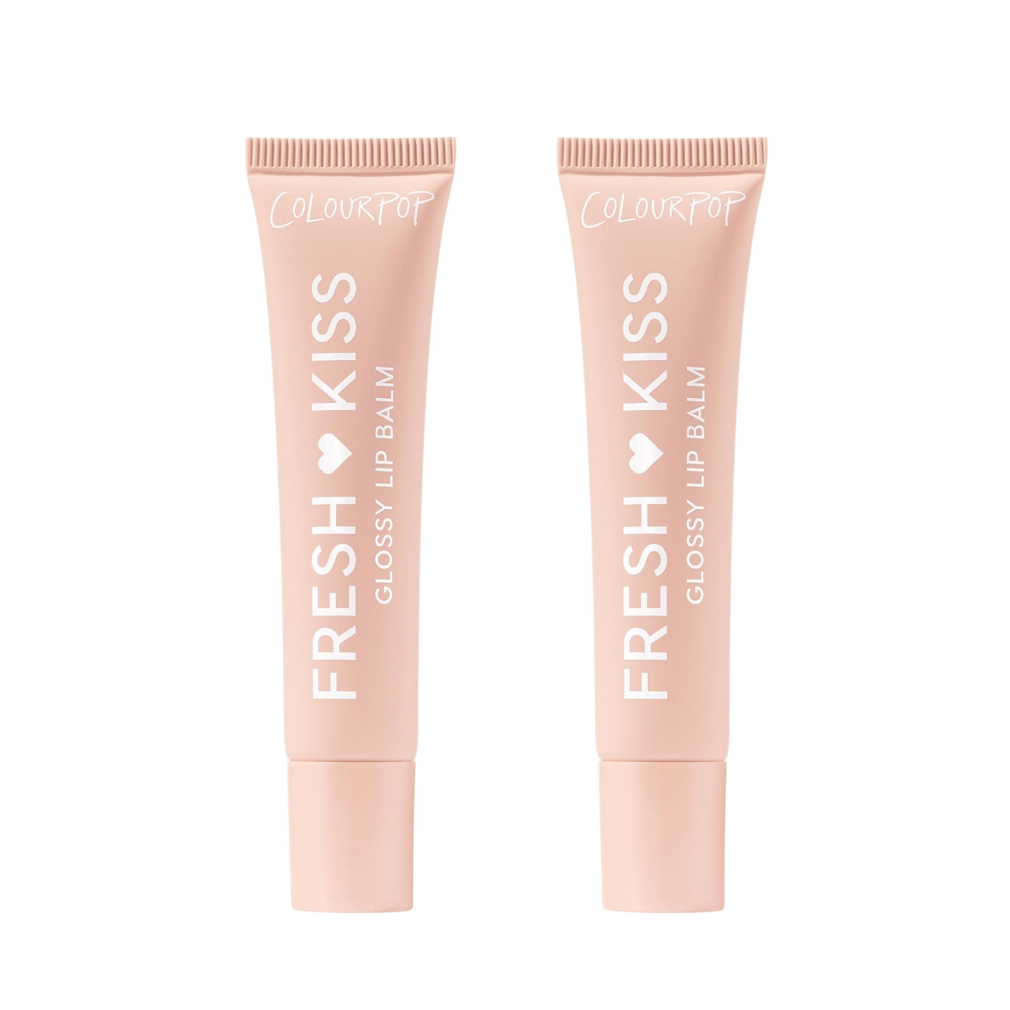 ColourPop Fresh Kiss Glossy Lip Balm – Hydrating Lip Care (Vanilla Cake, 2 Count)