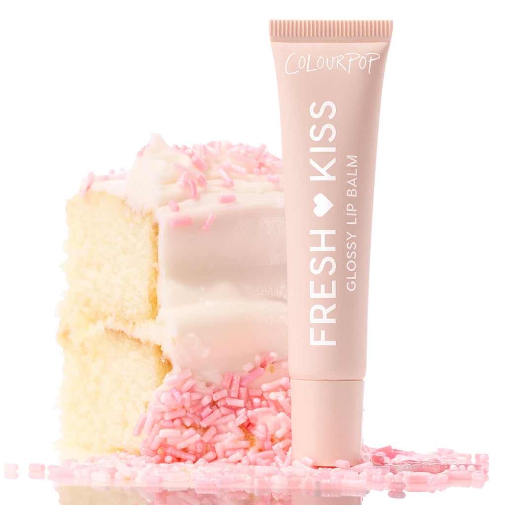 ColourPop Fresh Kiss Glossy Lip Balm – Hydrating Lip Care (Vanilla Cake, 2 Count)