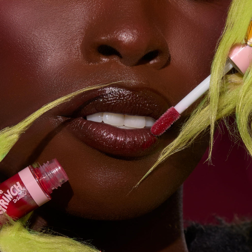 ColourPop x The Grinch Merry Grinchmas Swirl Tinted Lip Gloss Set – 3-Count Vegan Hydrating Gloss