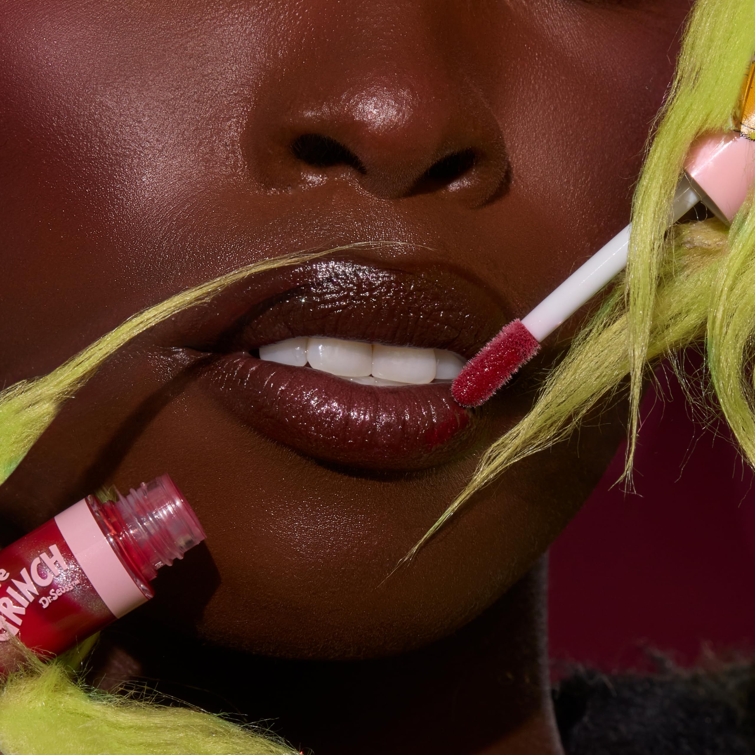 ColourPop x The Grinch Merry Grinchmas Swirl Tinted Lip Gloss Set – 3-Count Vegan Hydrating Gloss