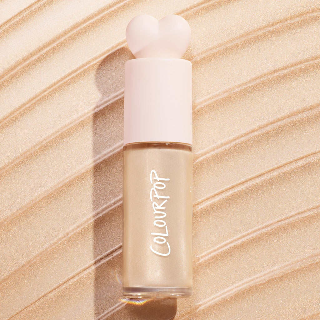 ColourPop Hi-Lite Dewy Liquid Highlighter – Sugar Donut, Ultra-Reflective Glow