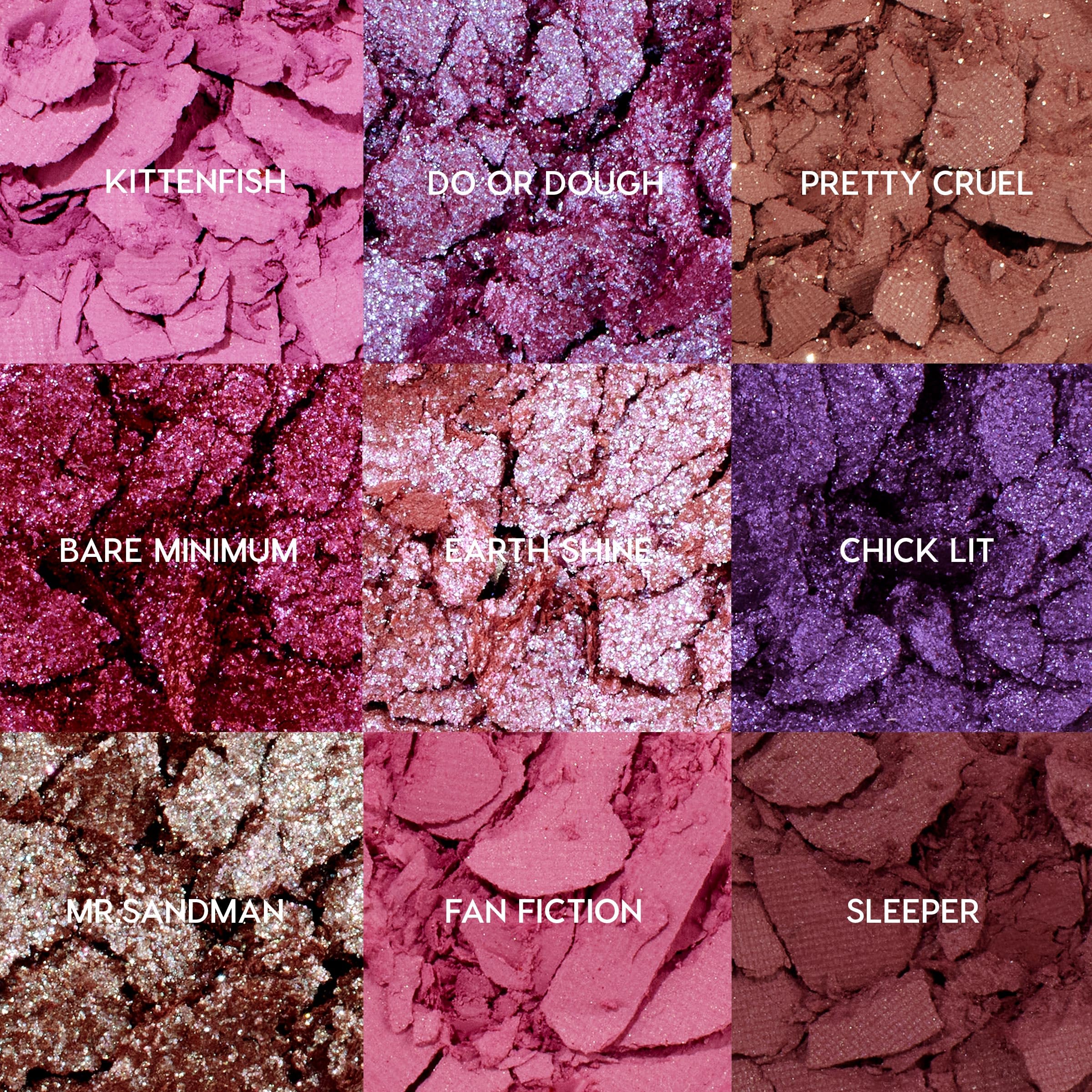 ColourPop It's My Pleasure Eyeshadow Palette – Matte, Metallic & Glitter Finishes