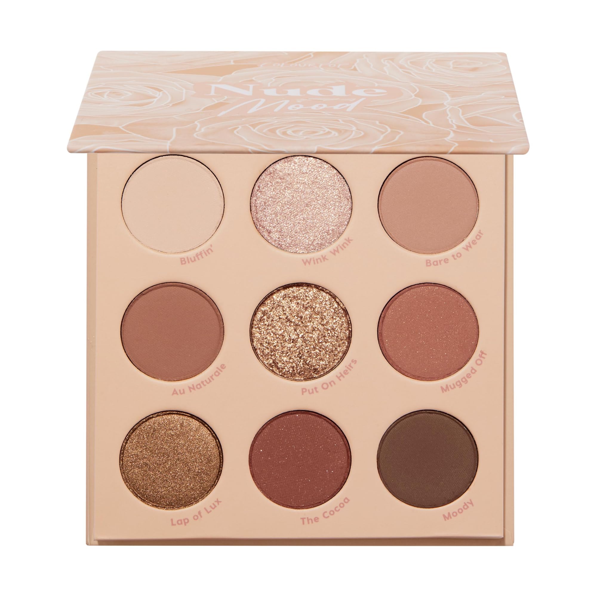 ColourPop Nude Mood Eyeshadow Palette – Brown & Copper Tones, Long-Wearing
