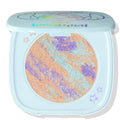 ColourPop x Stitch Ohana Super Shock Powder Highlighter – Limited Edition Tie-Dye Glow (0.14 oz)