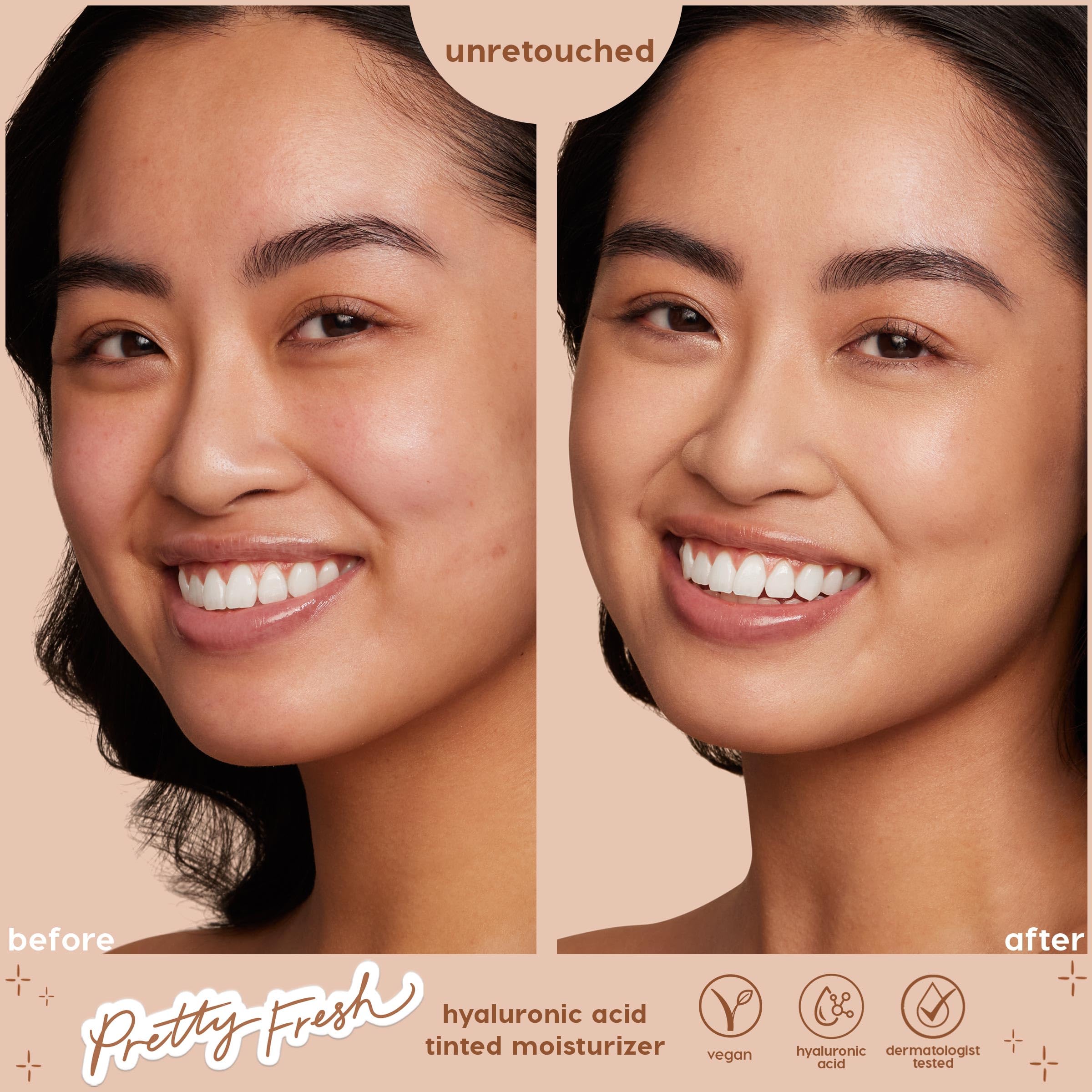 ColourPop Pretty Fresh Tinted Moisturizer – Hydrating Skin Tint (Light 8N)