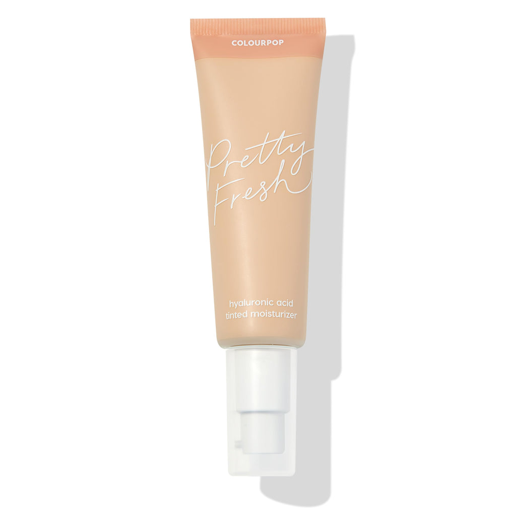ColourPop Pretty Fresh Tinted Moisturizer - Hydrating Skin Tint with Hyaluronic Acid & Coconut Water | Fair 4N (1.45 oz)