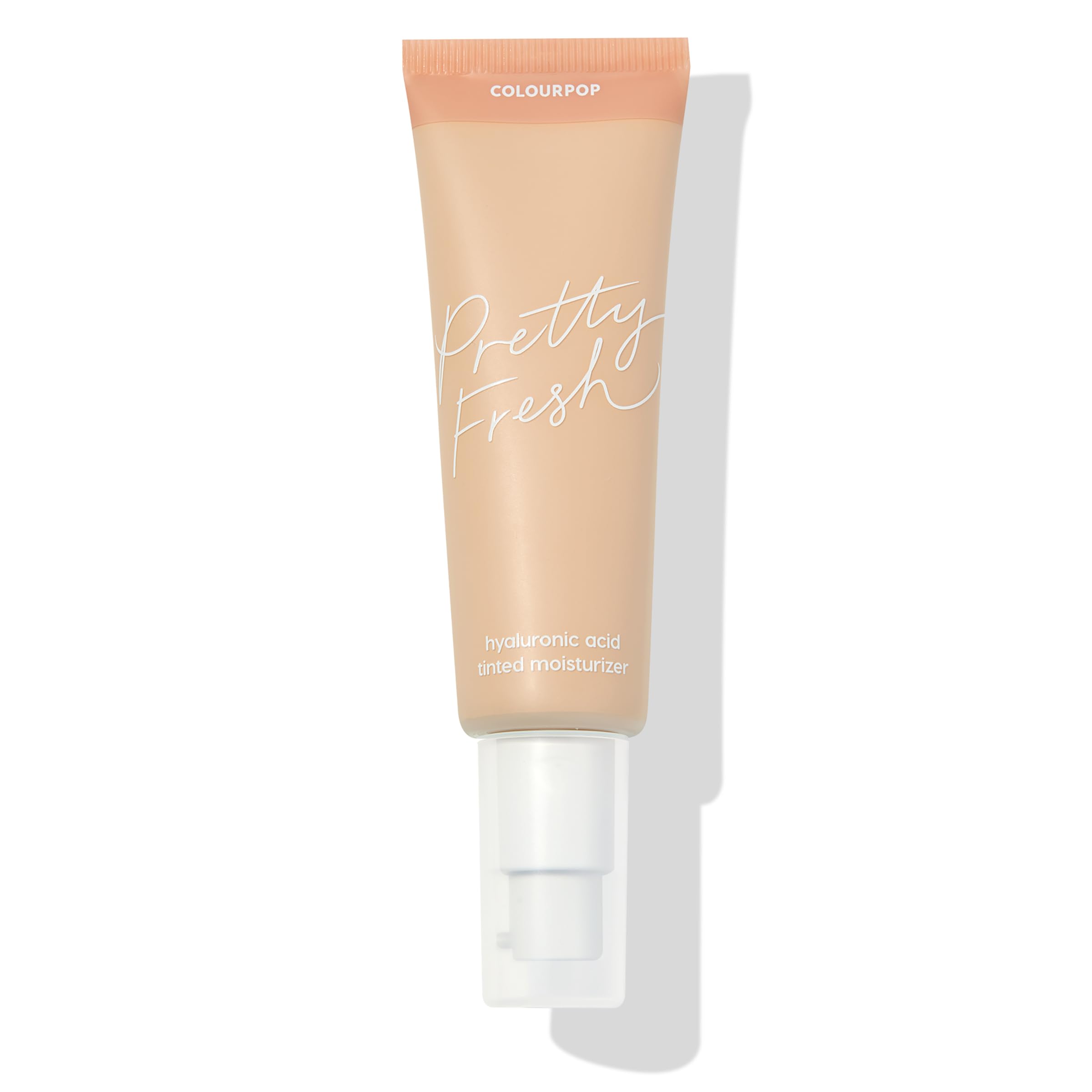 ColourPop Pretty Fresh Tinted Moisturizer - Hydrating Skin Tint with Hyaluronic Acid & Coconut Water | Fair 4N (1.45 oz)