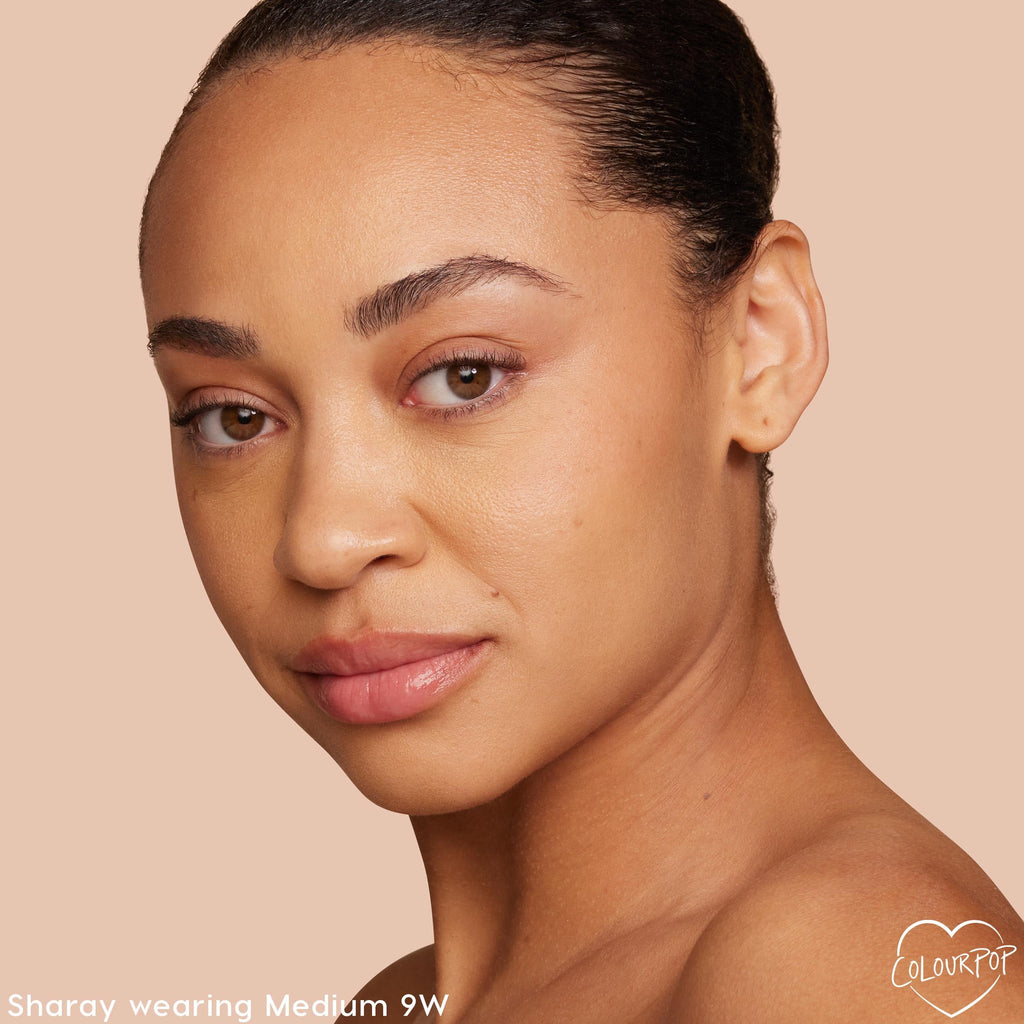 ColourPop Pretty Fresh Tinted Moisturizer - Hydrating Skin Tint with Hyaluronic Acid & Coconut Water | Medium 9W (1.45 oz)