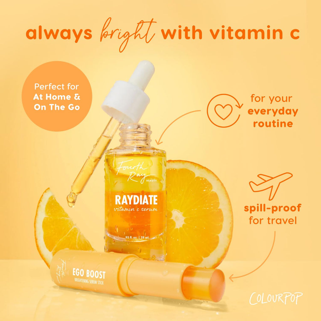 ColourPop Brightening Vitamin C Serum Stick – Radiance-Boosting, Travel-Friendly Facial Serum