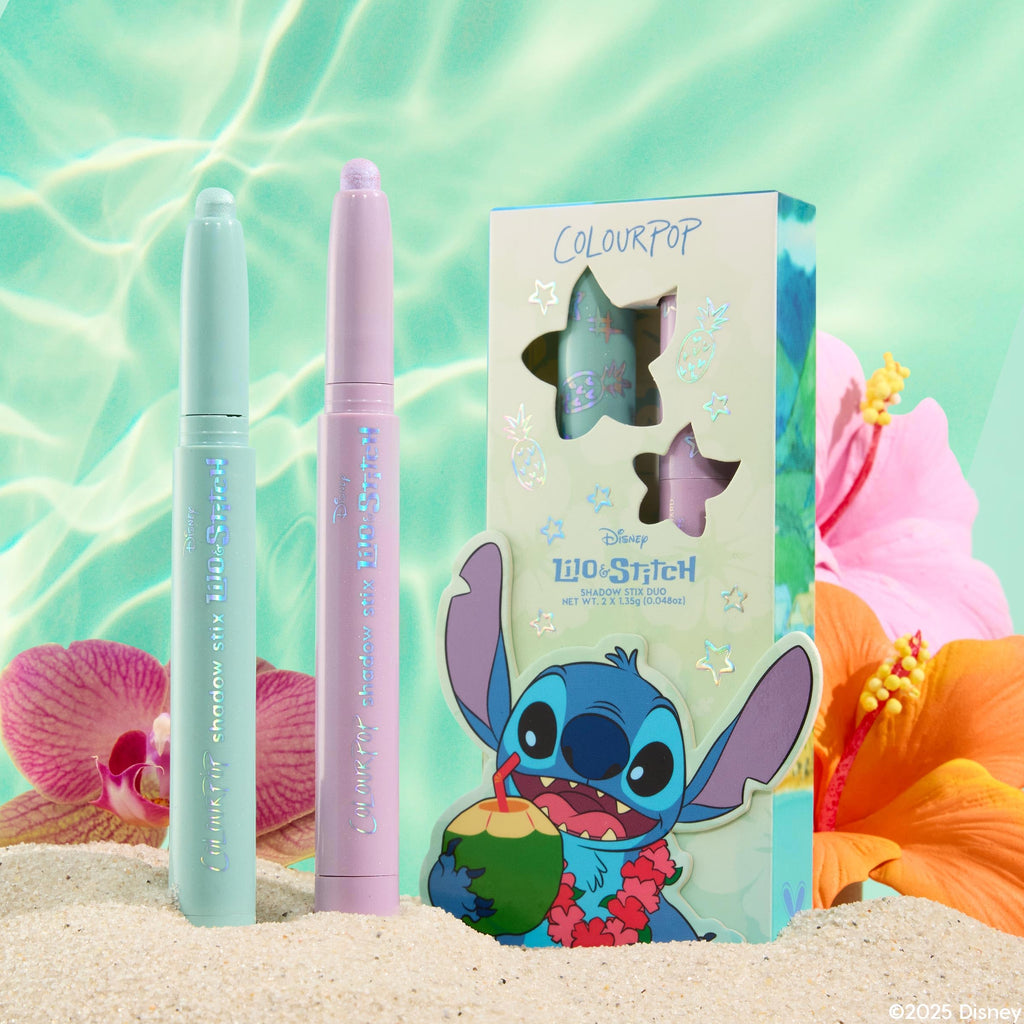 ColourPop x Stitch Shadow Stix Duo - Limited Edition Duochrome Cream Eyeshadow Sticks | Vegan & Cruelty-Free