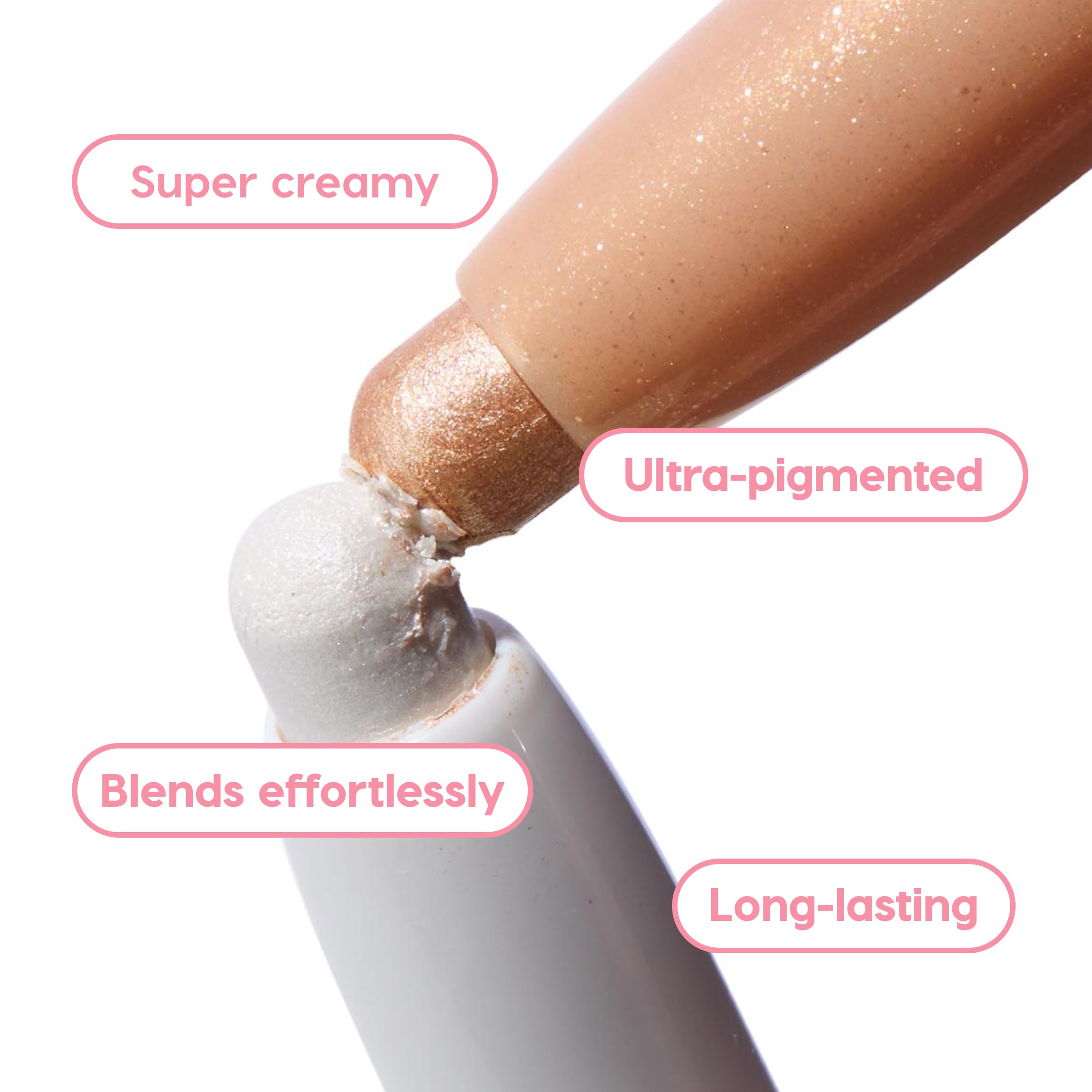 ColourPop Shadow Stix Metallic Neutrals Kit – Vegan, Cruelty-Free Cream Eyeshadow Trio