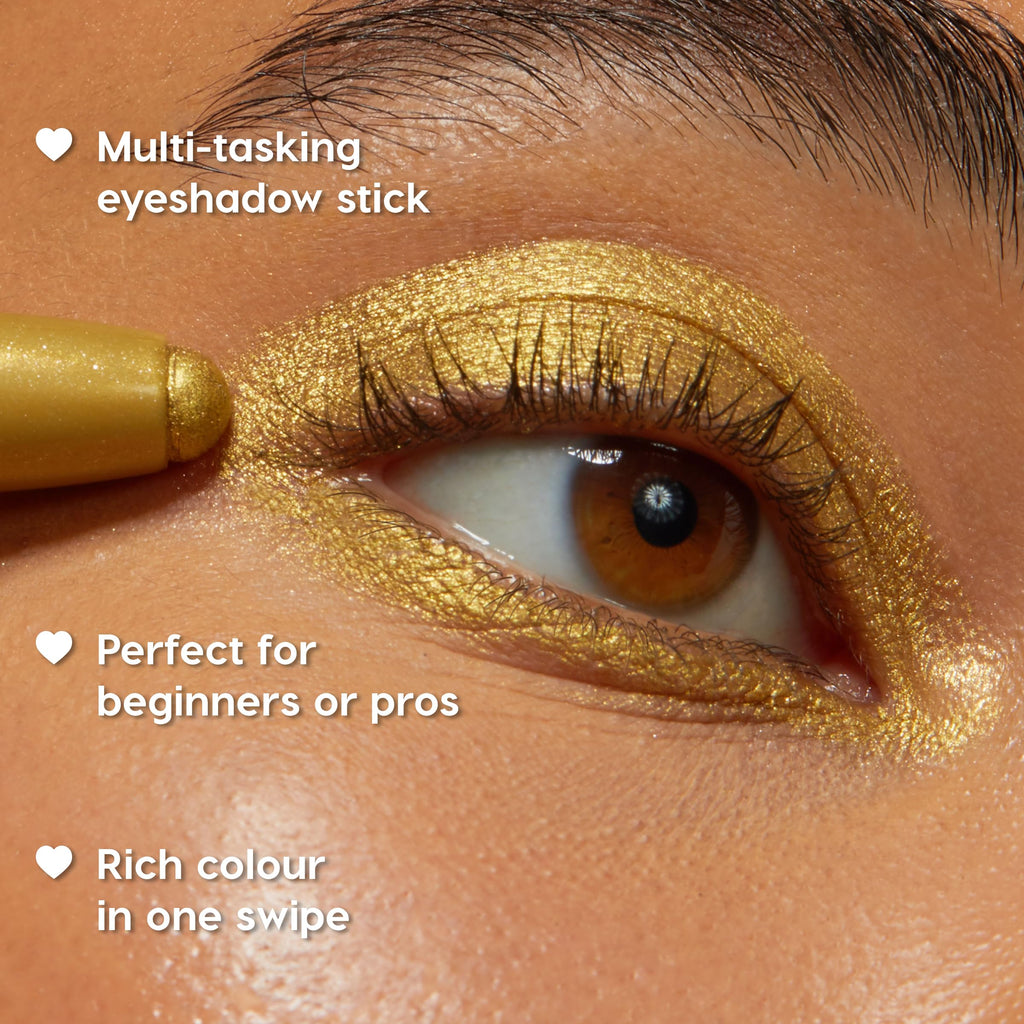 ColourPop Shimmering Golds Shadow Stix Trio – Cream Eyeshadow Sticks (3 Count) | Vegan & Cruelty-Free