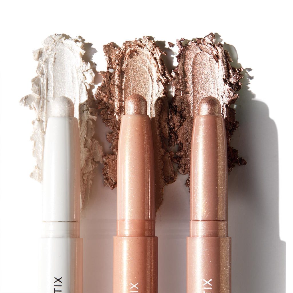 ColourPop Shadow Stix Metallic Neutrals Kit – Vegan, Cruelty-Free Cream Eyeshadow Trio