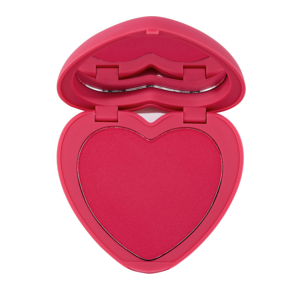 ColourPop Silky Powder Blush – Long-Wear, Buildable Cheek Color in Heart-Compact