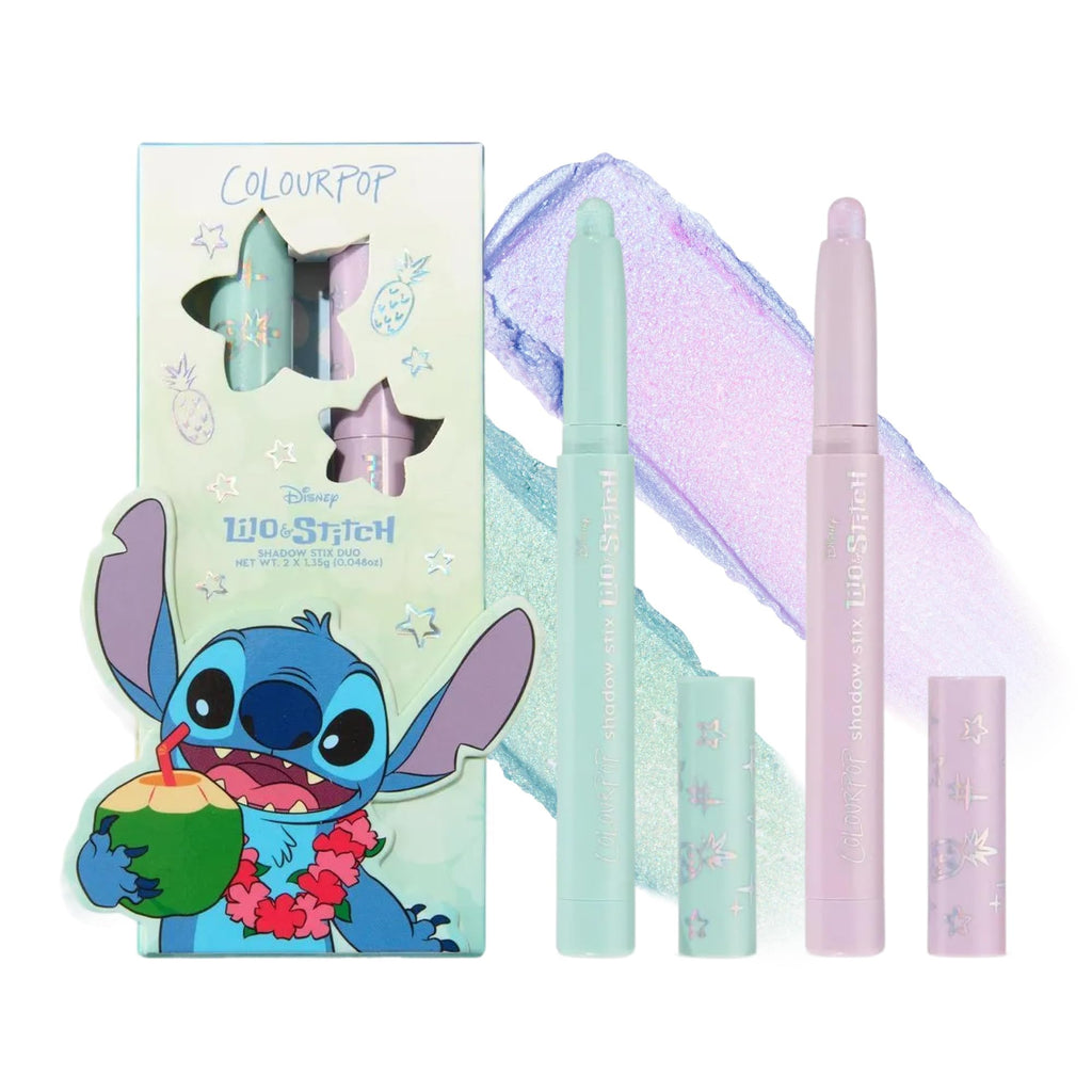 ColourPop x Stitch Shadow Stix Duo - Limited Edition Duochrome Cream Eyeshadow Sticks | Vegan & Cruelty-Free