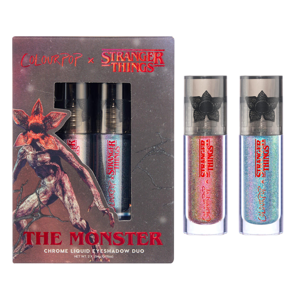 ColourPop x Stranger Things Chrome Liquid Eyeshadow Duo – The Monster (2 Count)