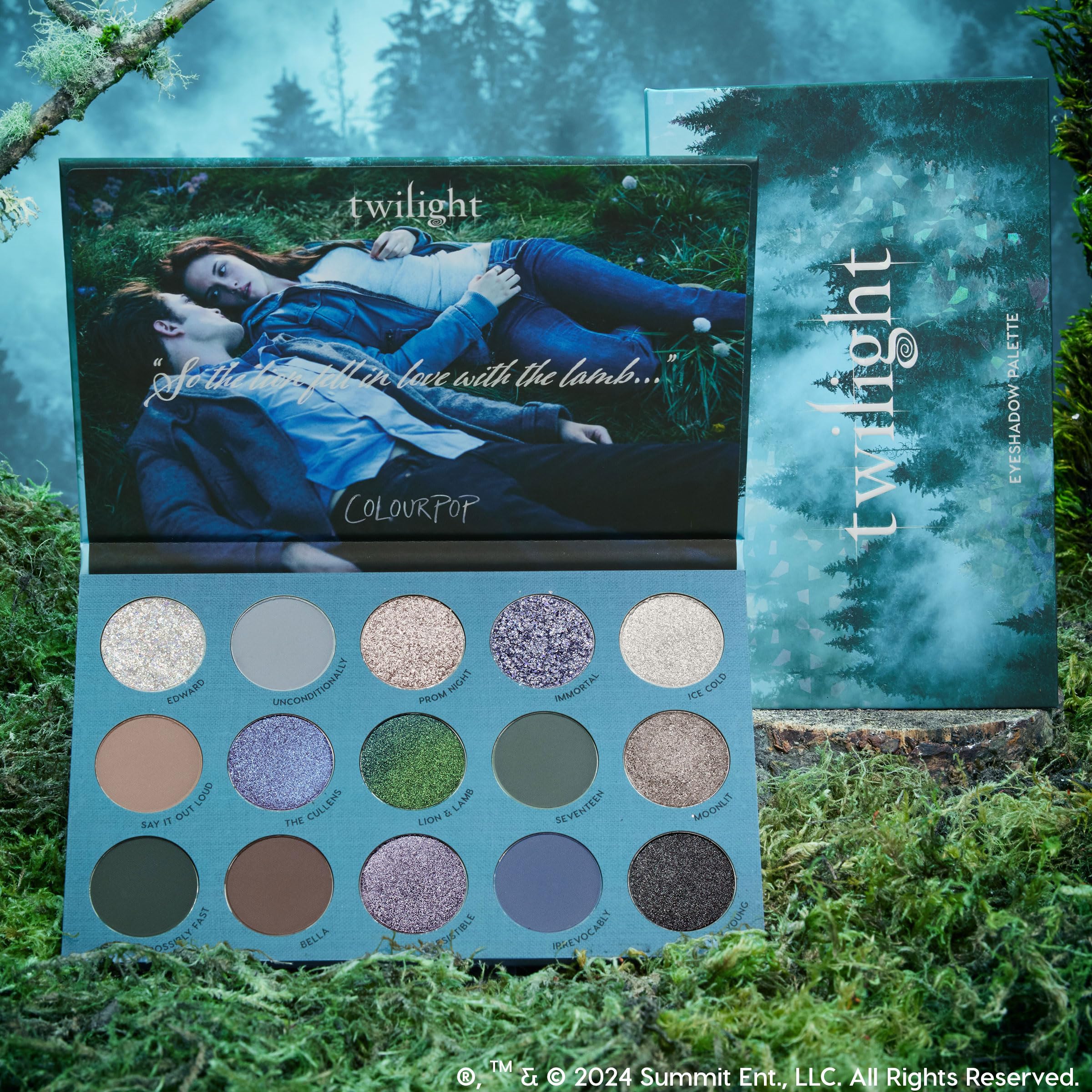 ColourPop Twilight Eyeshadow Palette – Limited Edition, 15 Shades, Long-Lasting Finish