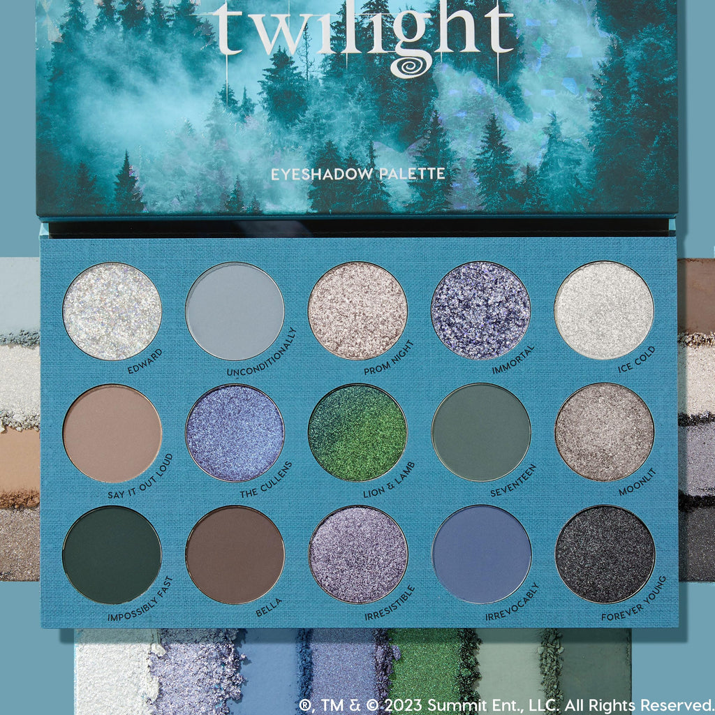 ColourPop Twilight Eyeshadow Palette – Limited Edition, 15 Shades, Long-Lasting Finish