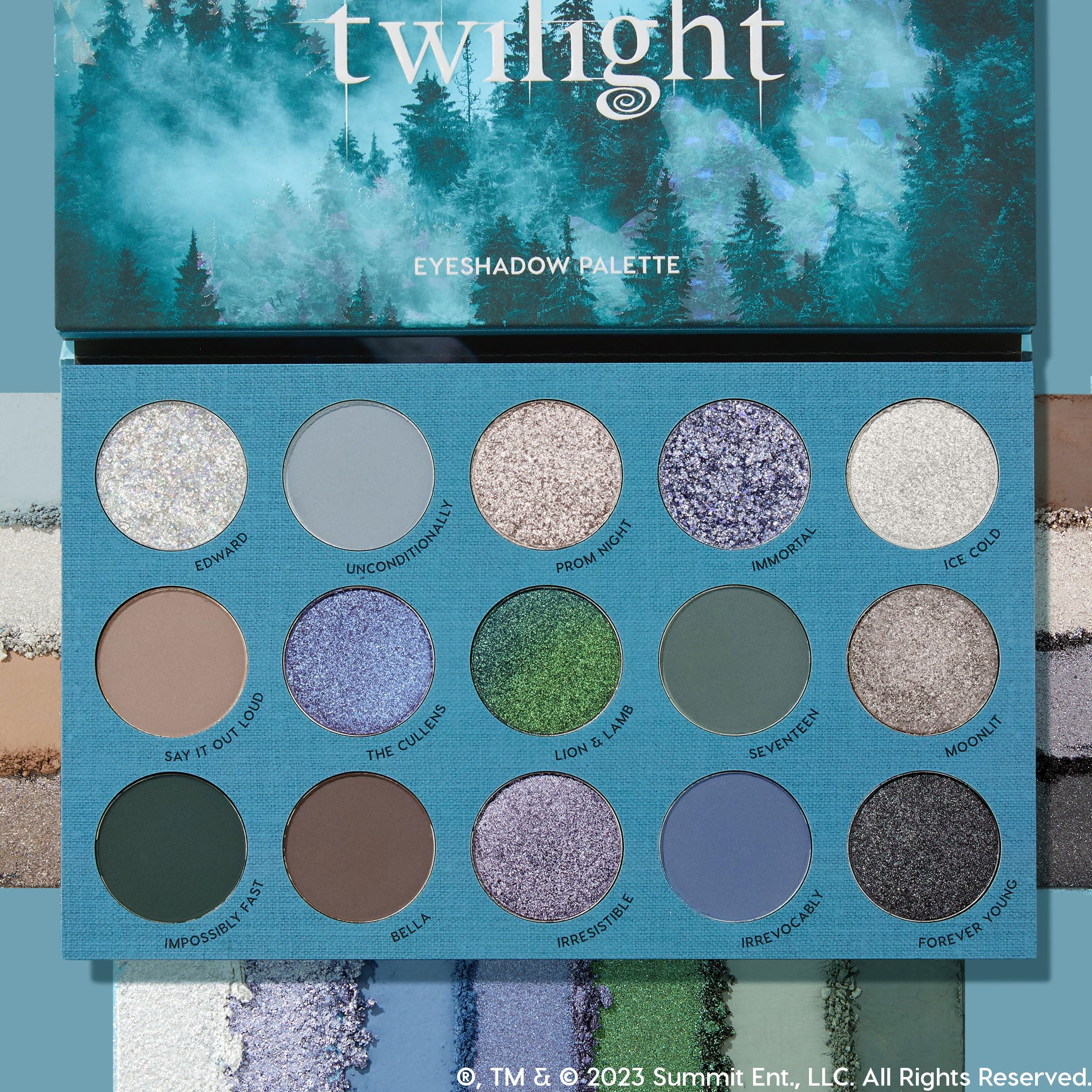 ColourPop Twilight Eyeshadow Palette – Limited Edition, 15 Shades, Long-Lasting Finish