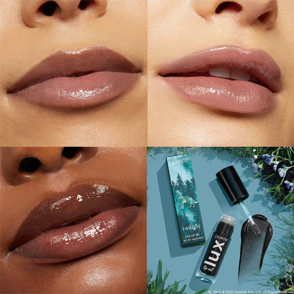 ColourPop Twilight Lux Lip Oil – Hydrating Sheer Tint with Chamomile & Calendula
