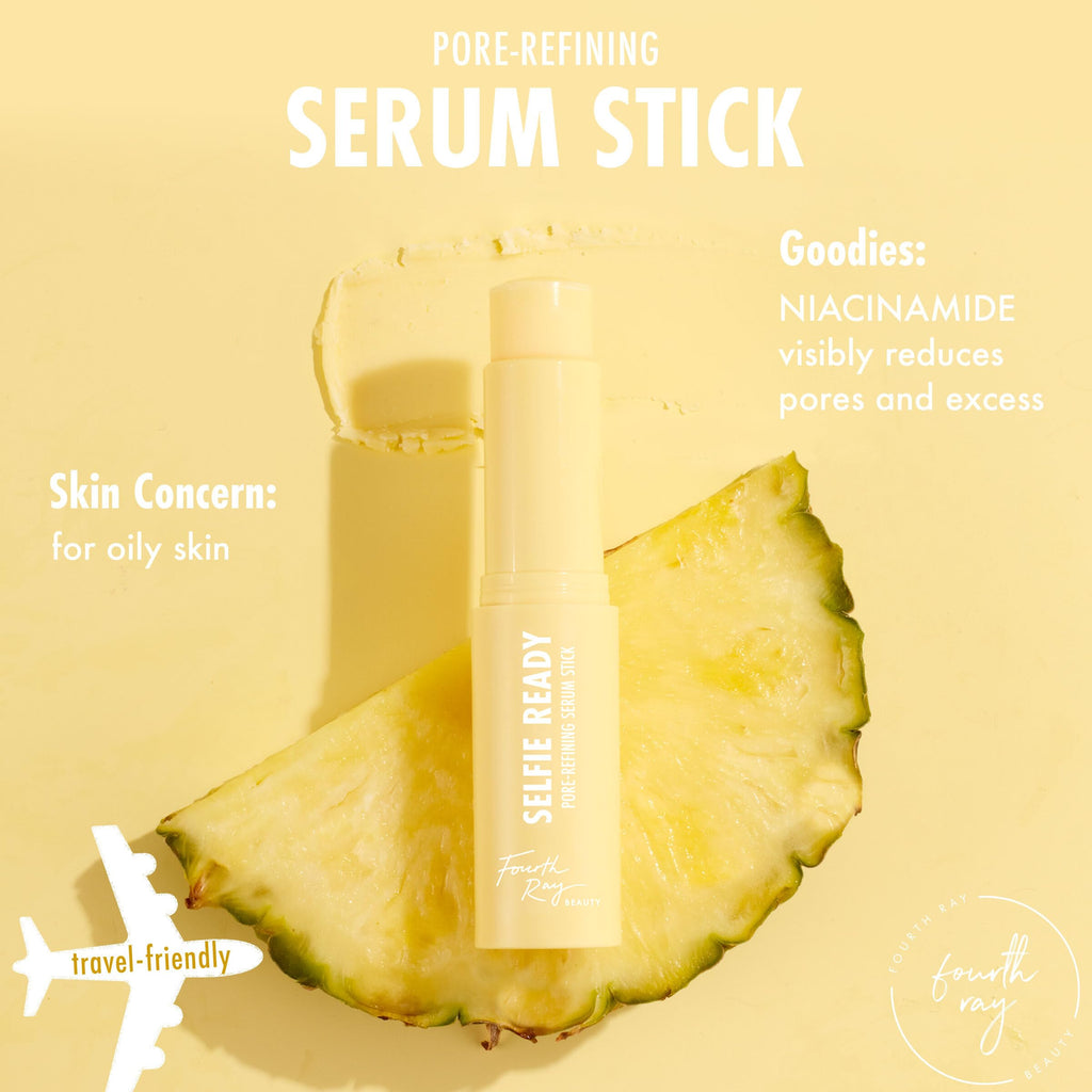 ColourPop Pore Refining Face Serum Stick — Travel-Ready Blurring Balm with Pineapple Extract