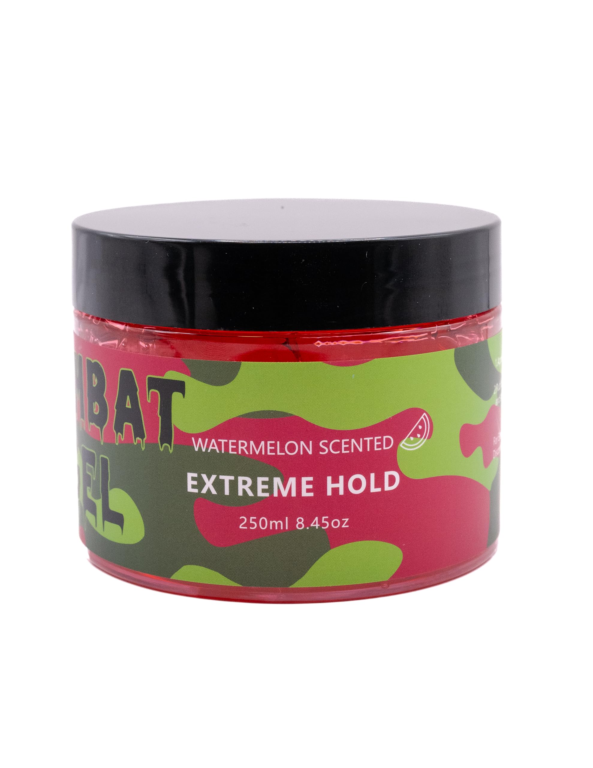 Combat Gel Extreme Hold Hair Gel – Alcohol-Free, Watermelon (250 ML)