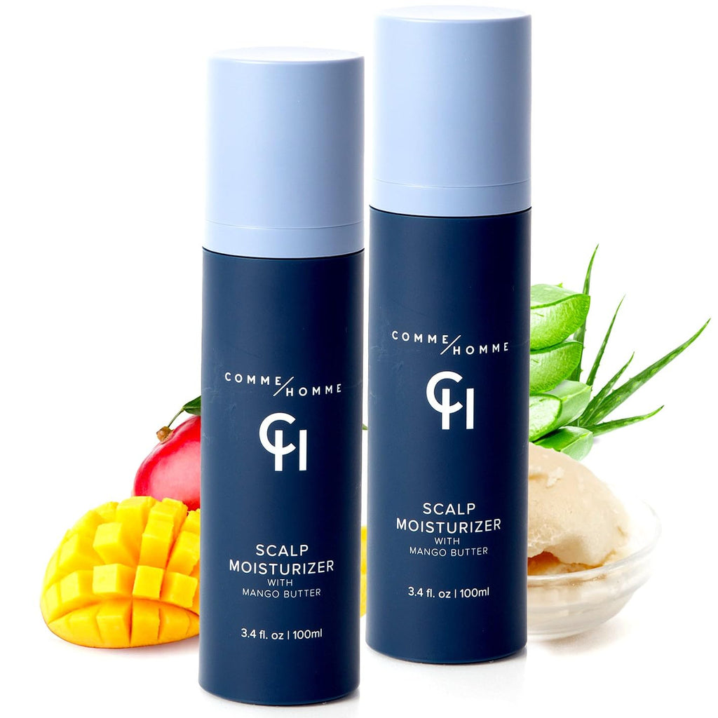 Comme Homme Scalp Moisturizer for Bald Men – Hydration & Slow Regrowth (Pack of 2)