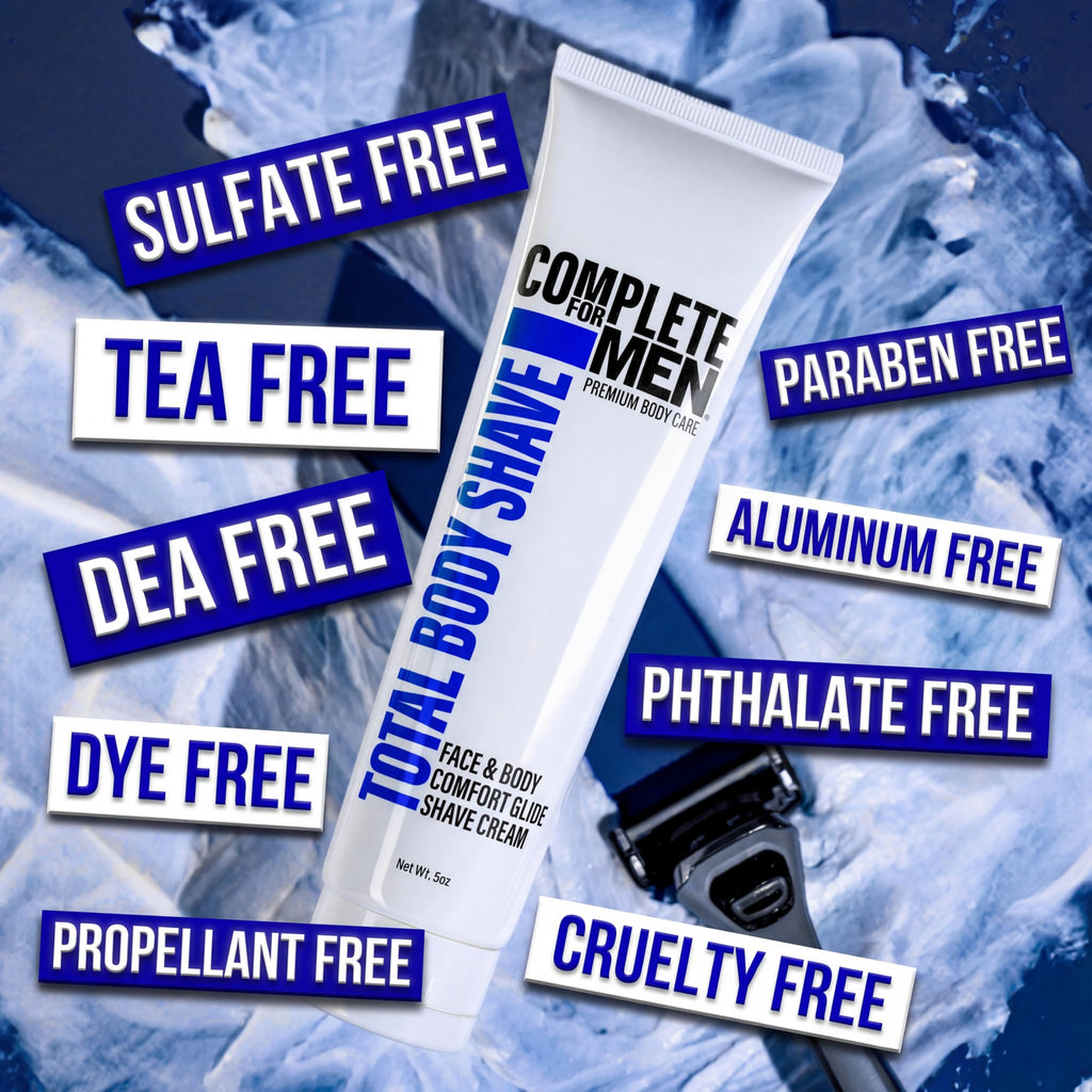 Complete For Men - Sensitive Skin Shaving Cream for Face & Body