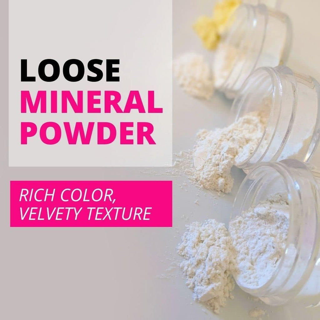 Concrete Minerals White MultiChrome Eyeshadow in Lollipop – Intense Color Shifting, 6 g, Vegan & Cruelty-Free, Handmade in USA