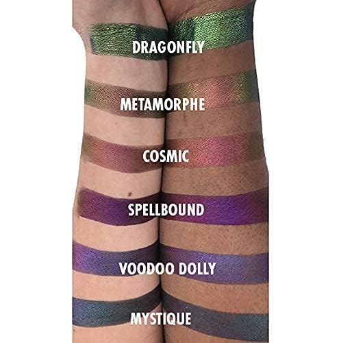 Concrete Minerals MultiChrome Eyeshadow Cosmic — Color Shifting, Long-Lasting, 100% Vegan, Handmade in USA