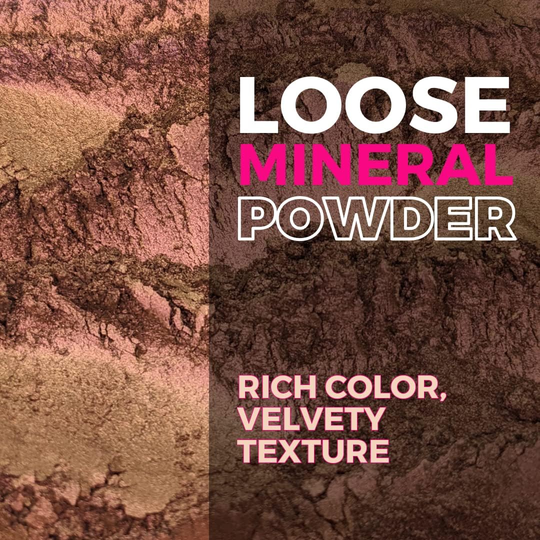 Concrete Minerals MultiChrome Eyeshadow Cosmic — Color Shifting, Long-Lasting, 100% Vegan, Handmade in USA