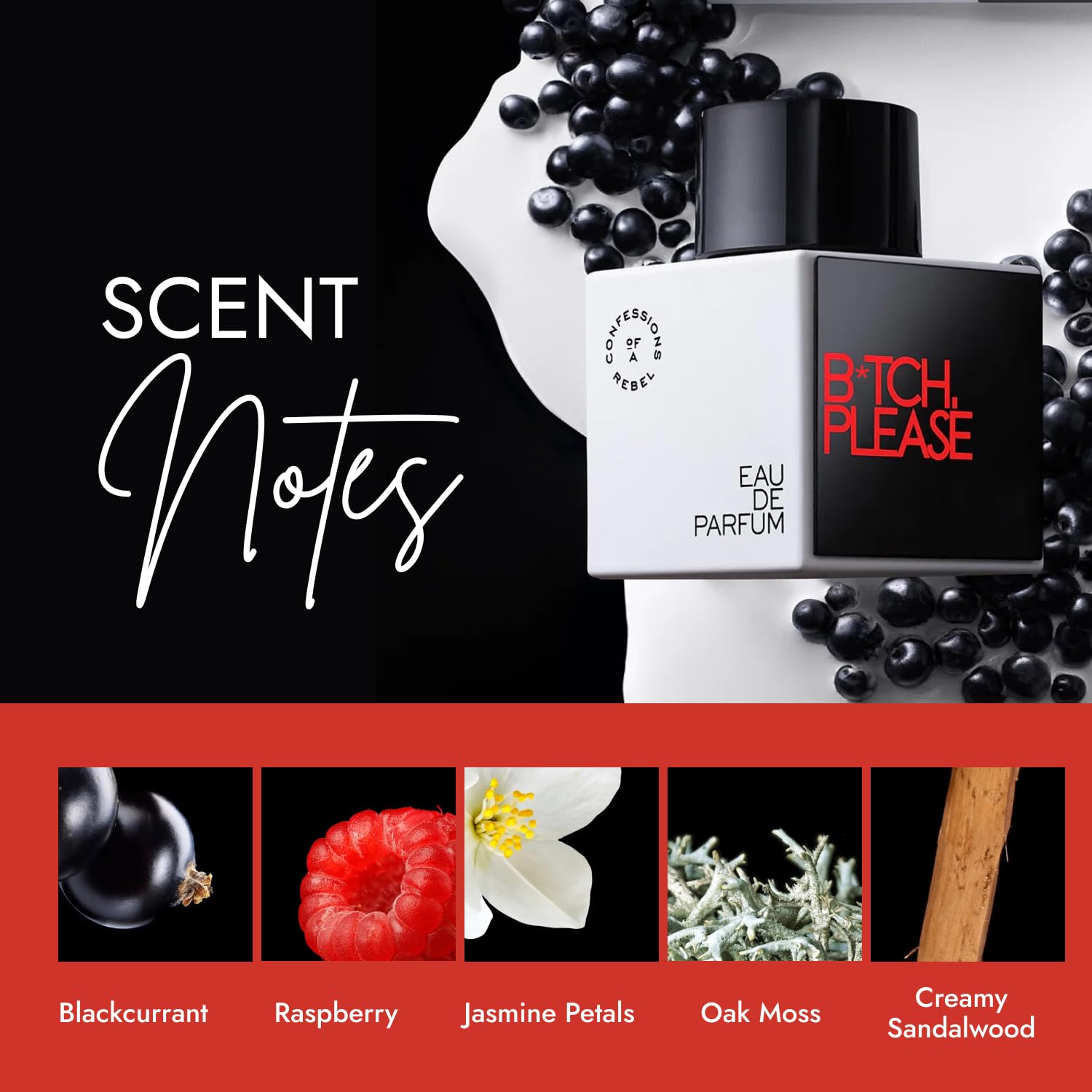 Confessions of a Rebel B*tch Please EDP – 20 ml Travel Perfume for Women & Men