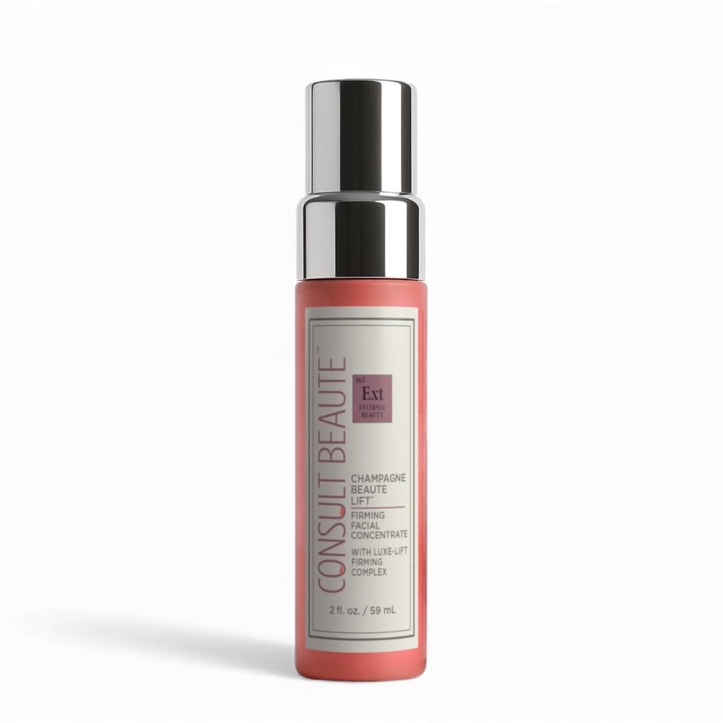 Consult Beaute Champagne Lift Firming Serum Concentrate for Face – Hydration, Glow & Accumulative Firming – 2 Fl Oz