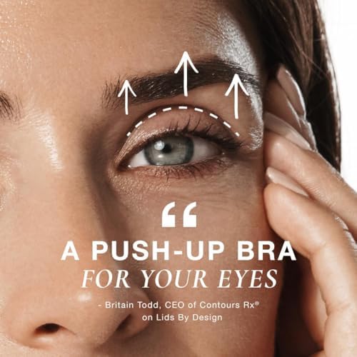 Contours Rx Lids by Design – Assorted Instant Eyelid Lift Strips N°4–N°7 (80 Count) | Non-Surgical, Transparent Eyelid Tape