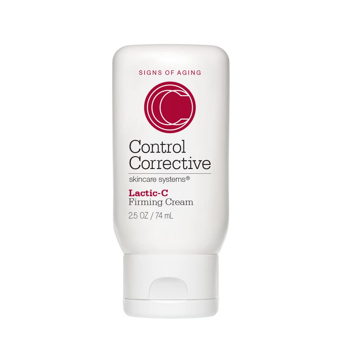 CONTROL CORRECTIVE SKIN CARE SYSTEMS Lactic-C Firming Cream – 5% Lactic Acid, Vitamin C, 2.5 oz
