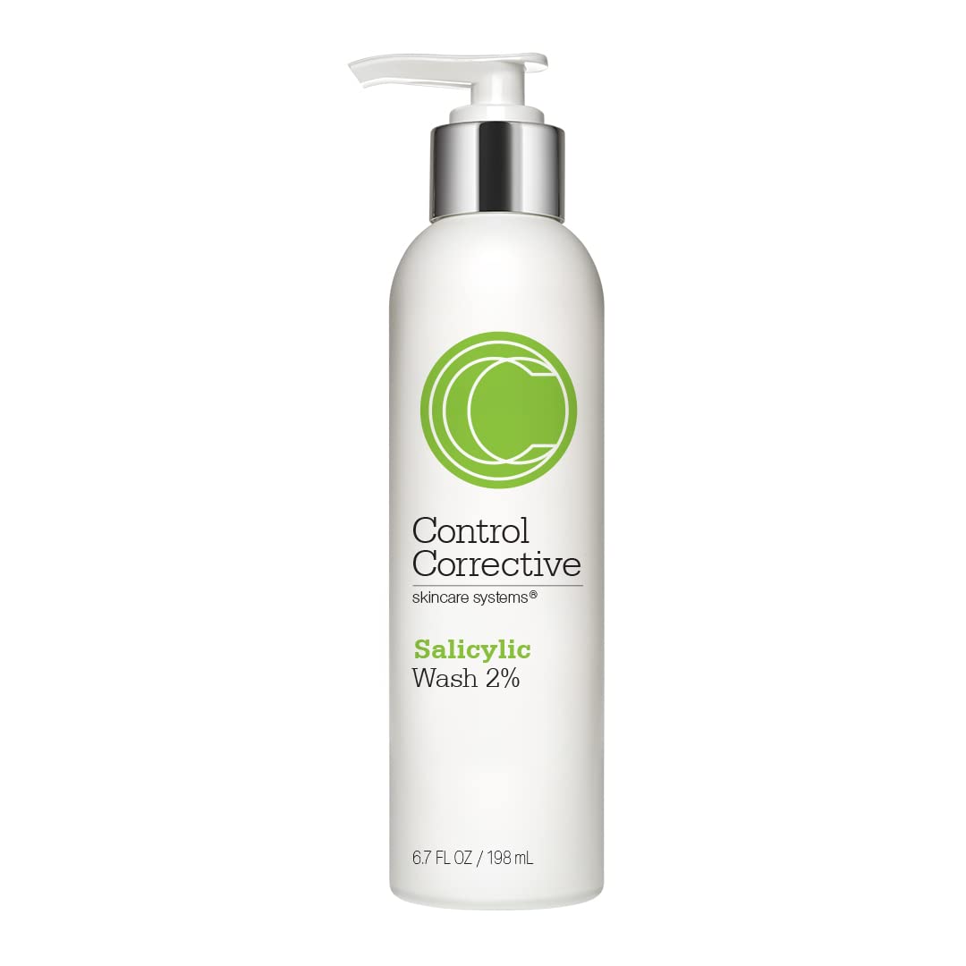 CONTROL CORRECTIVE Salicylic Wash 2% - 6.7 oz | Gentle Gel Cleanser for Oily, Acne-Prone Skin