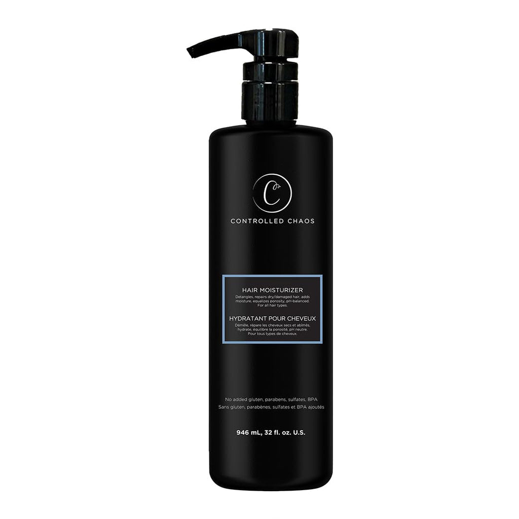 Controlled Chaos Hair Moisturizer for Curly Hair – Paraben & Sulfate Free Leave-In Conditioner (32 oz)