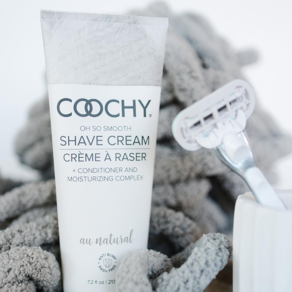 Coochy Shave Cream - Moisturizing Shave Lotion for Bikini, Underarms, Legs | Hydrating, Rash-Free Formula - 32 oz