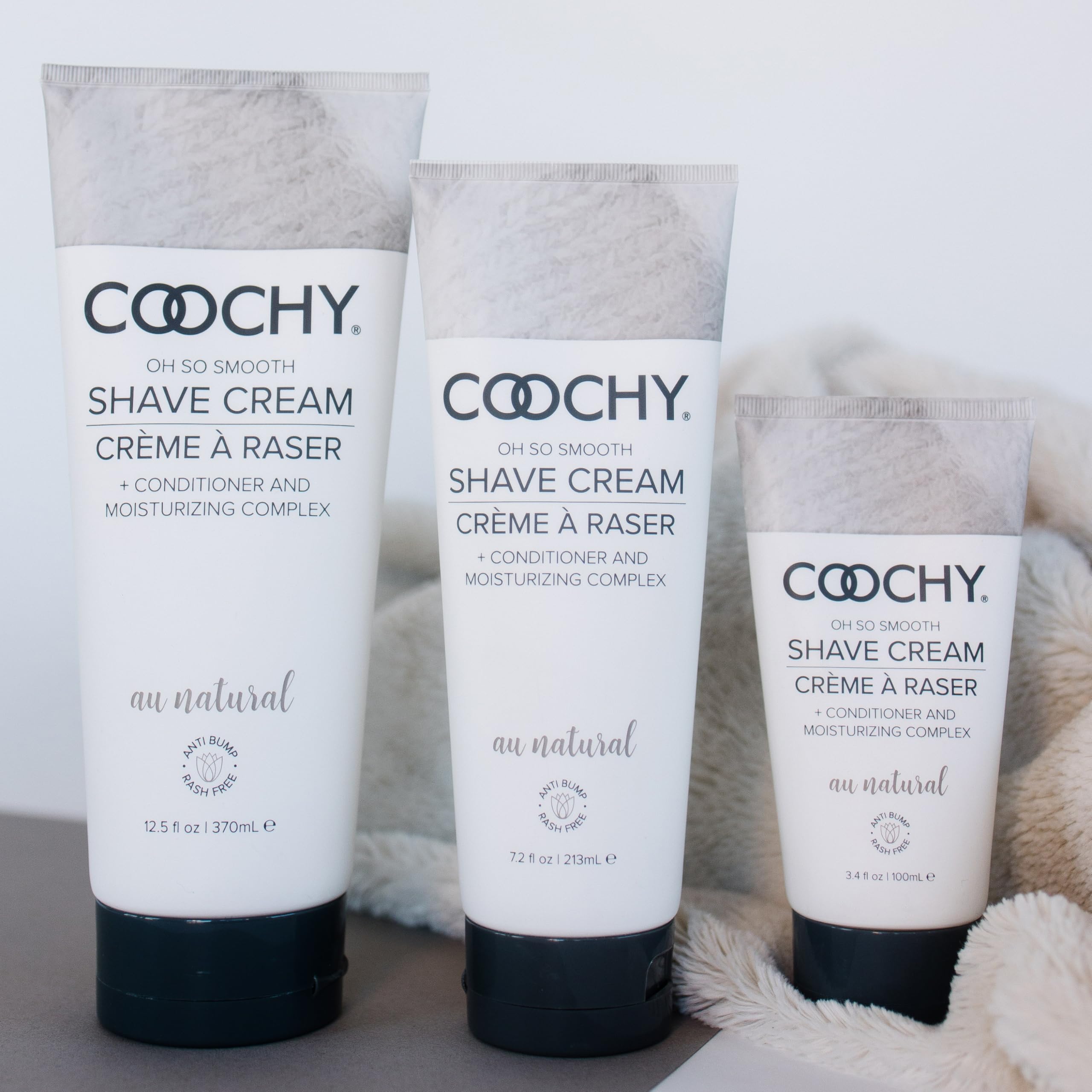 Coochy Shave Cream - Moisturizing Shave Lotion for Bikini, Underarms, Legs | Hydrating, Rash-Free Formula - 32 oz