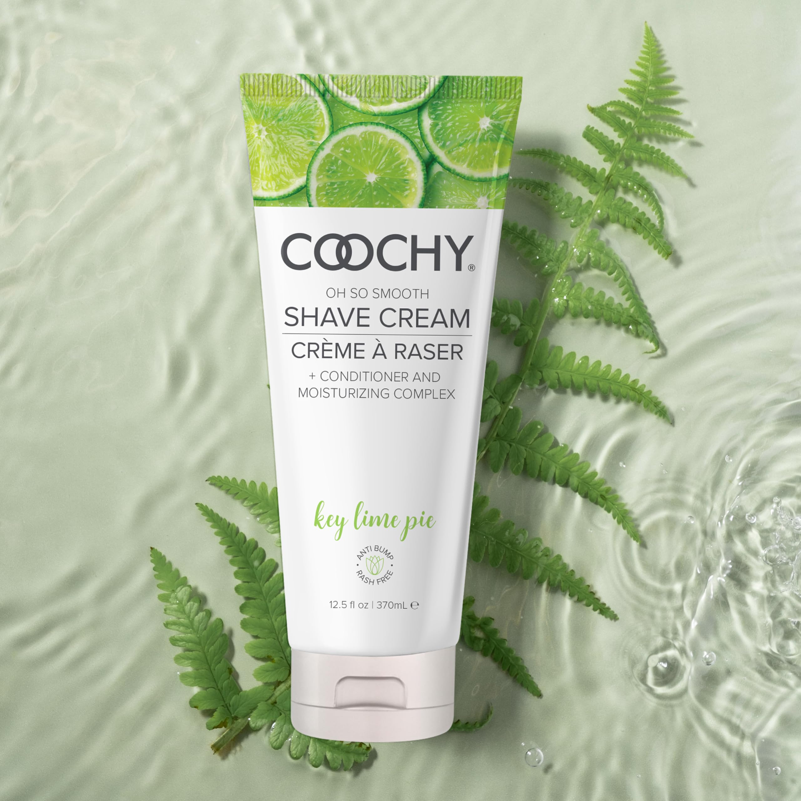 Coochy Shave Cream – Moisturizing Shave Lotion with Key Lime Pie Scent | Rash-Free Hydration
